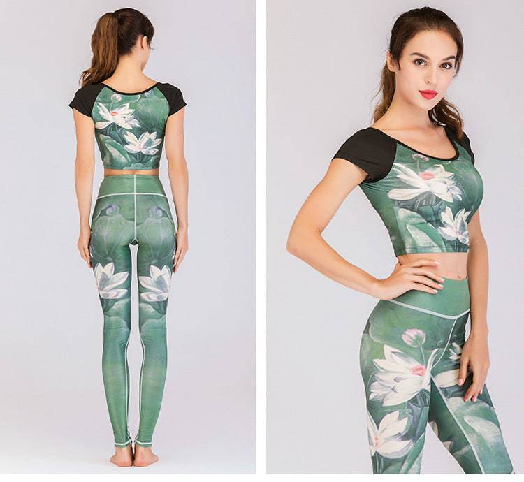 Women's Yoga Suits Outfits Sport Suits Fitness Yoga Running Athletic Tracksuits - Clothing Personality