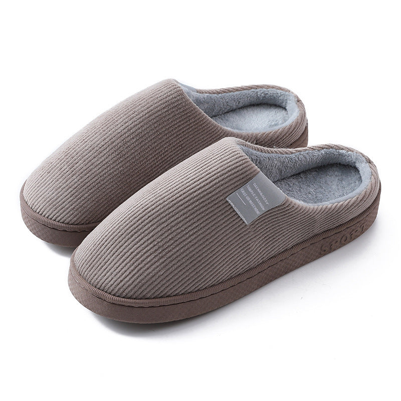 Non Slip Soft Soled Thickened Warm Home Cotton Slippers