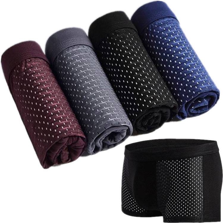 Men's Mesh Strand Air Breathable Summer Ice Silk Shorts - Clothing Personality