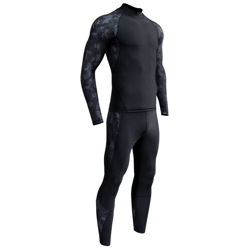 Sun Protection Long Sleeve Men's Swimsuit Suit - Clothing Personality