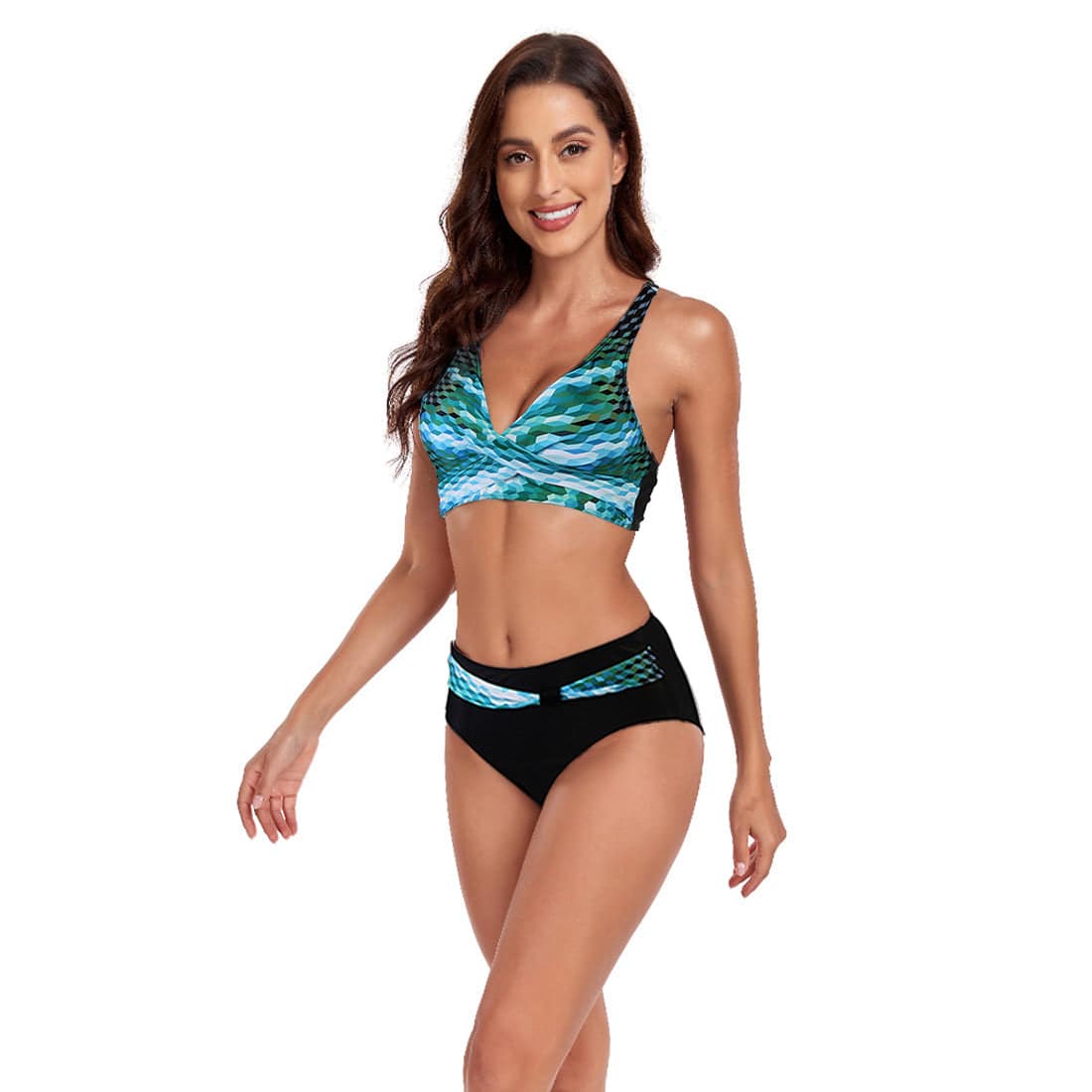 New Beach Split Swimsuit Summer Lady Sexy Halter Bikini - Clothing Personality