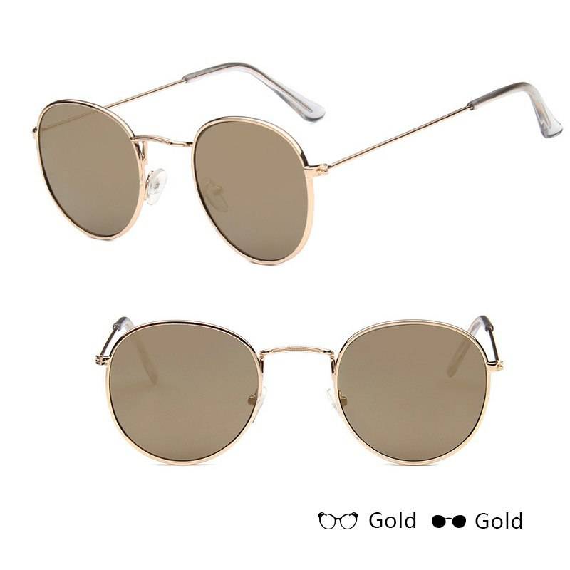Women Retro Iridescent Sunglasses - Clothing Personality
