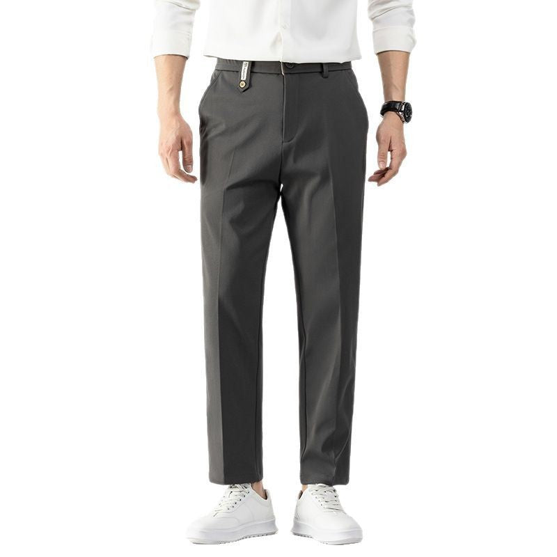 Spring Men's Pants Straight Loose Casual Pants - Clothing Personality