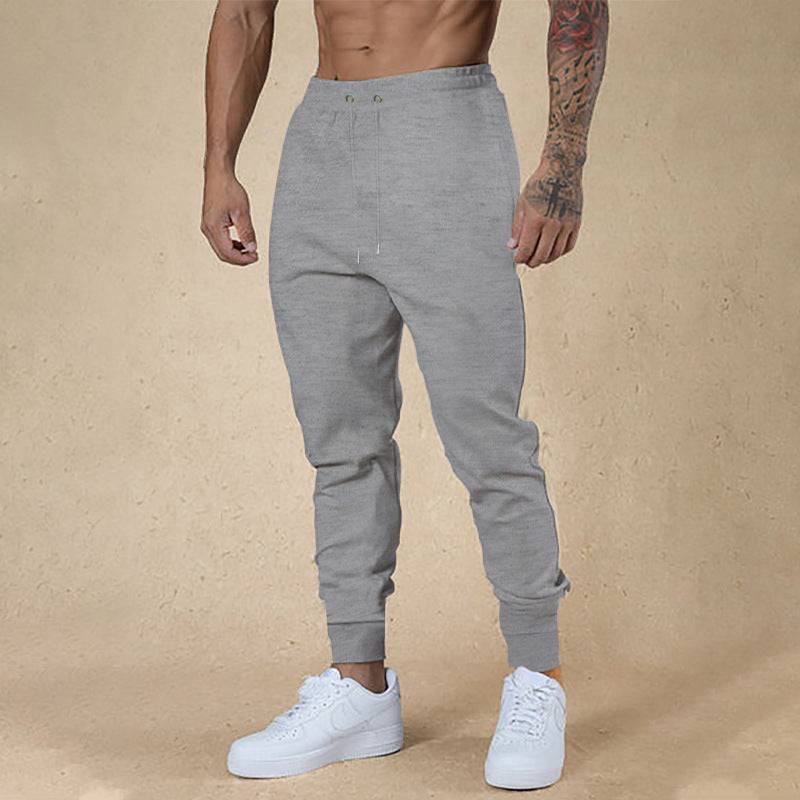 European And American Ankle-tied Men's Fitness Casual Pants - Clothing Personality