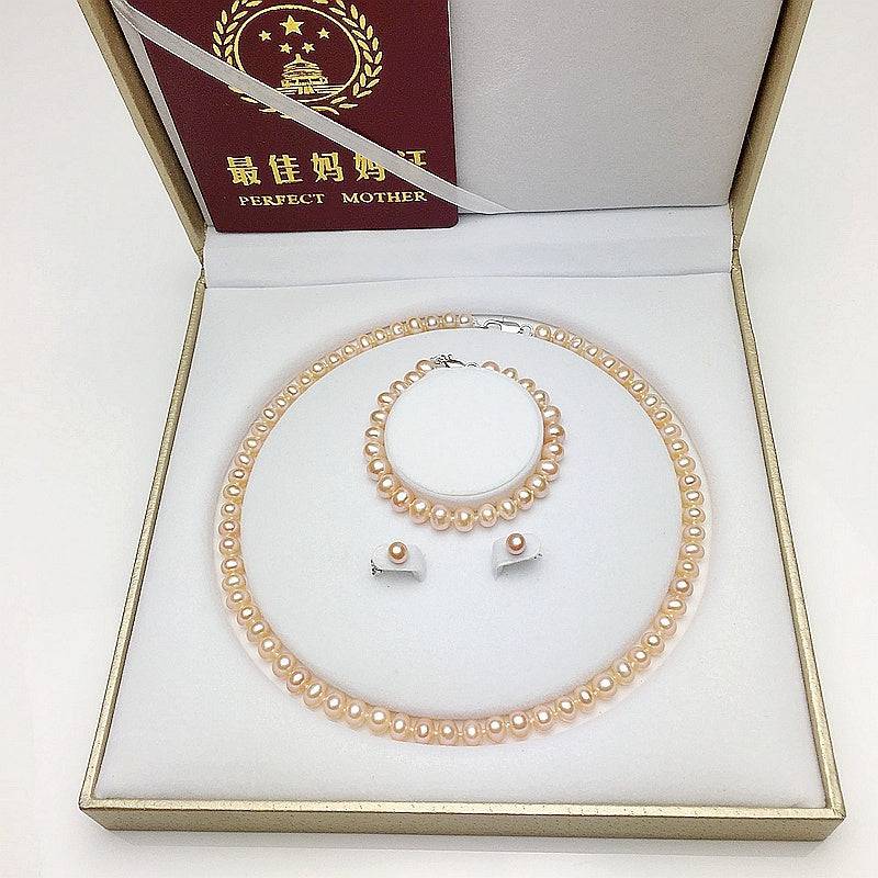 Bead Necklace Set Gift - Clothing Personality