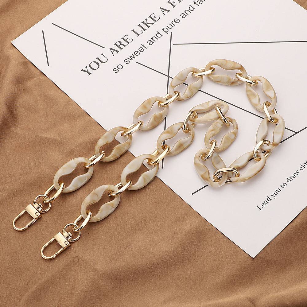 Vintage And Versatile Bag Chain Strap - Clothing Personality