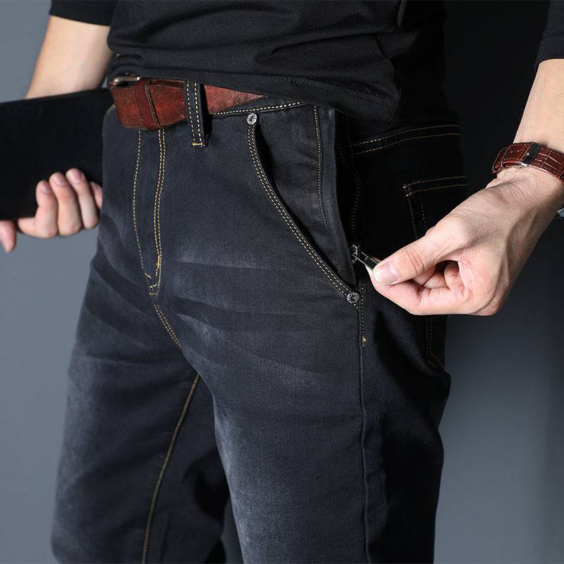 Men's denim pants - Clothing Personality