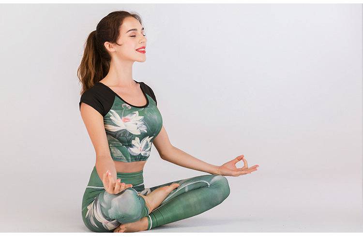 Women's Yoga Suits Outfits Sport Suits Fitness Yoga Running Athletic Tracksuits - Clothing Personality