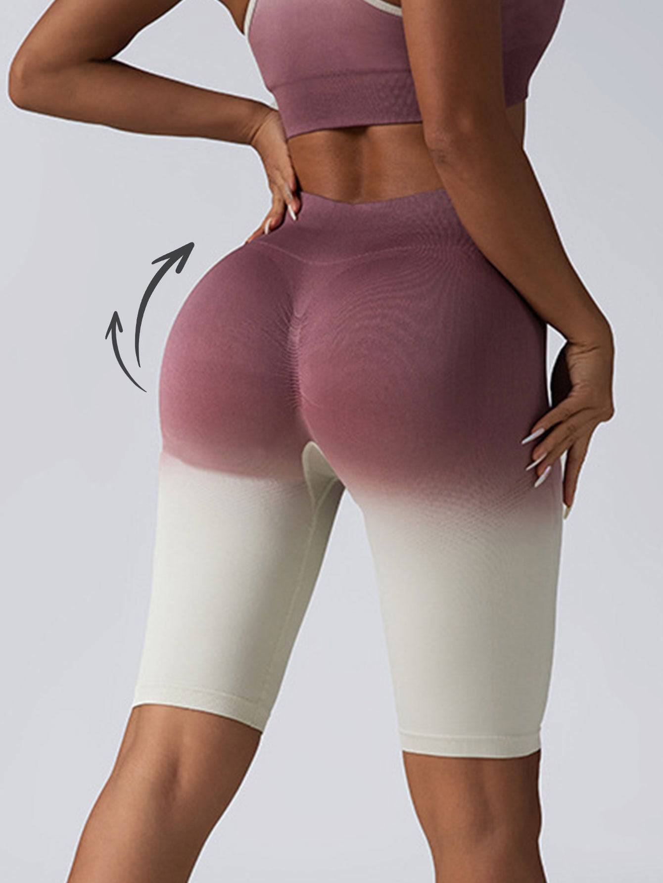 3 Pack Women Workout Shorts Scrunch Shorts Seamless High Waisted Contour Gym Yoga Biker Shorts - Clothing Personality