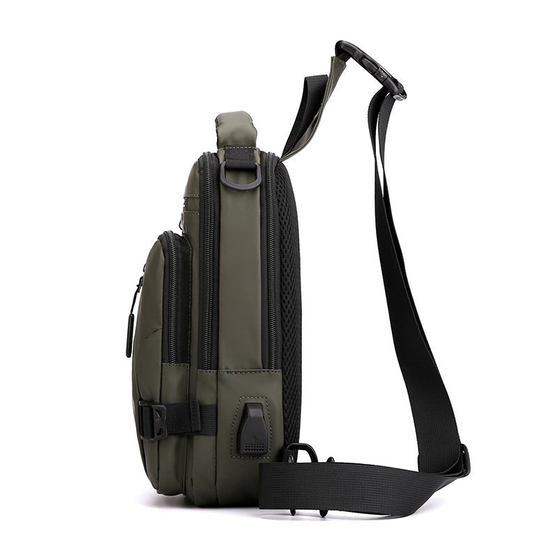 Crossbody Bags Men Multifunctional Backpack Shoulder Chest Bags - Clothing Personality