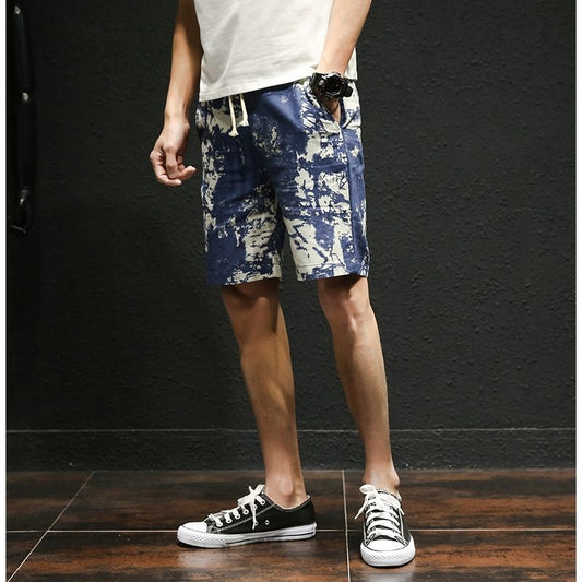 Summer Men's Shorts Cotton And Linen - Clothing Personality