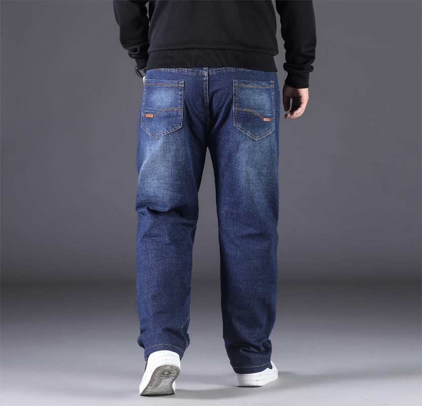 Men's Fashion Casual Straight Loose-fitting Pants - Clothing Personality