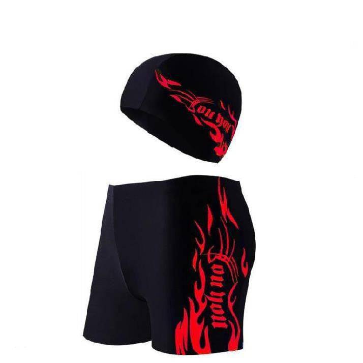 Men's plus size swimming trunks - Clothing Personality