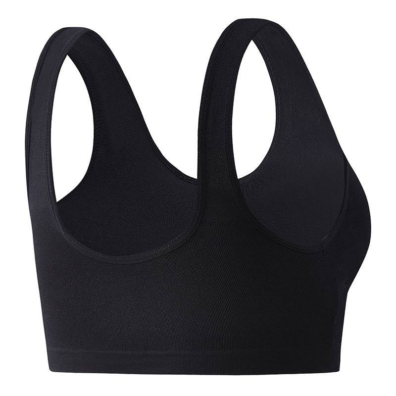 Front Zipper Sports Bra Shockproof High Strength Beauty Back - Clothing Personality
