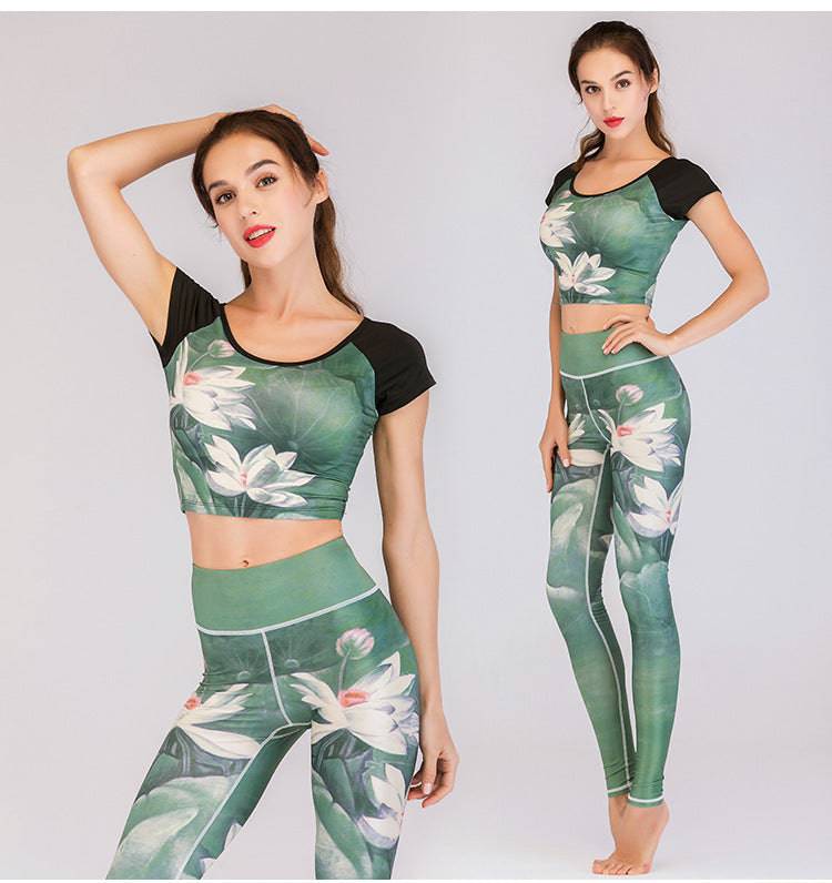 Women's Yoga Suits Outfits Sport Suits Fitness Yoga Running Athletic Tracksuits - Clothing Personality