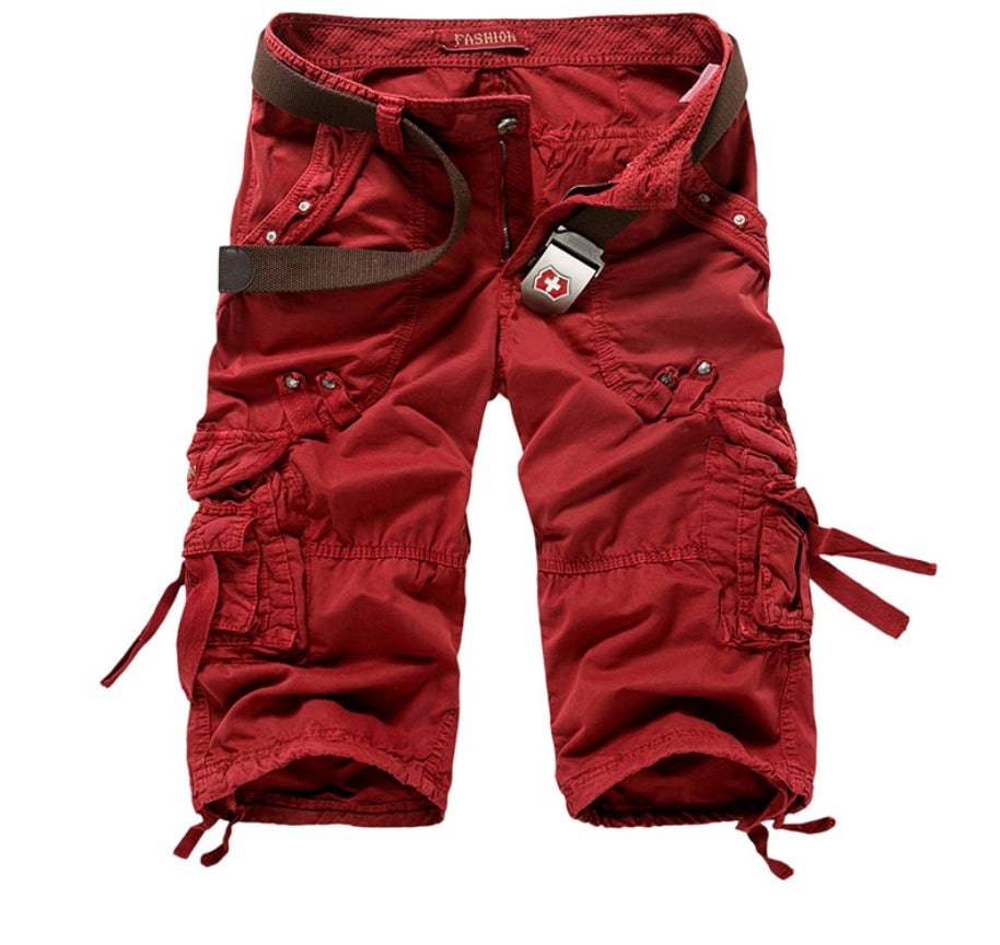 Workwear Shorts Multi-pocket Pants - Clothing Personality