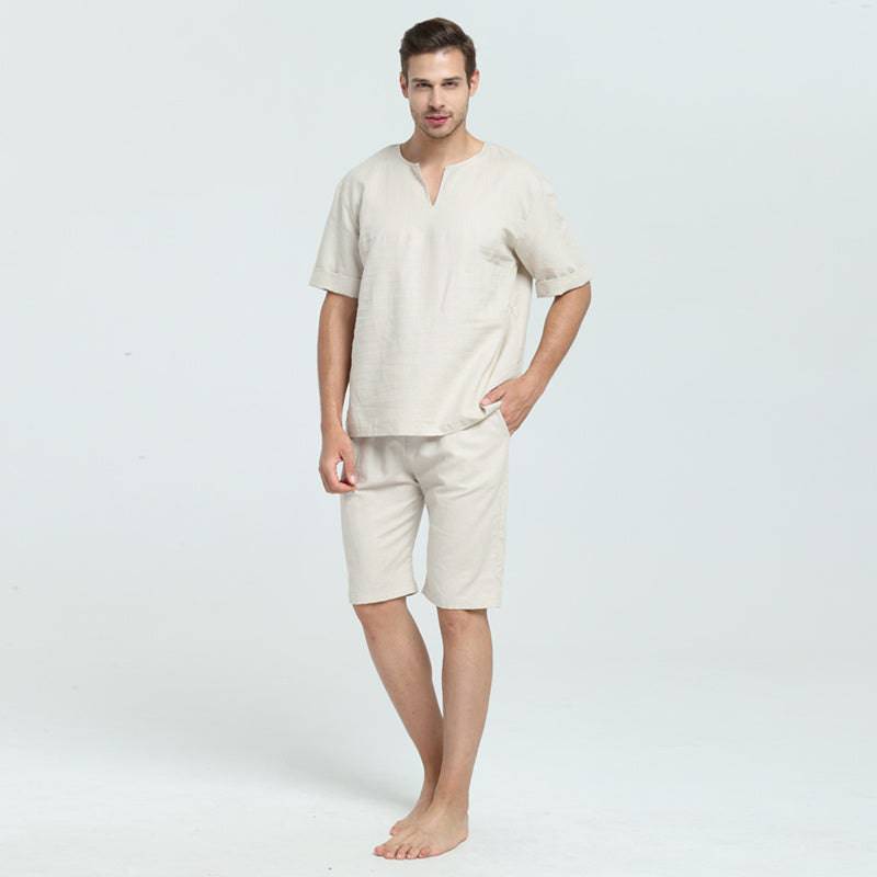 Men's cotton pajamas - Clothing Personality