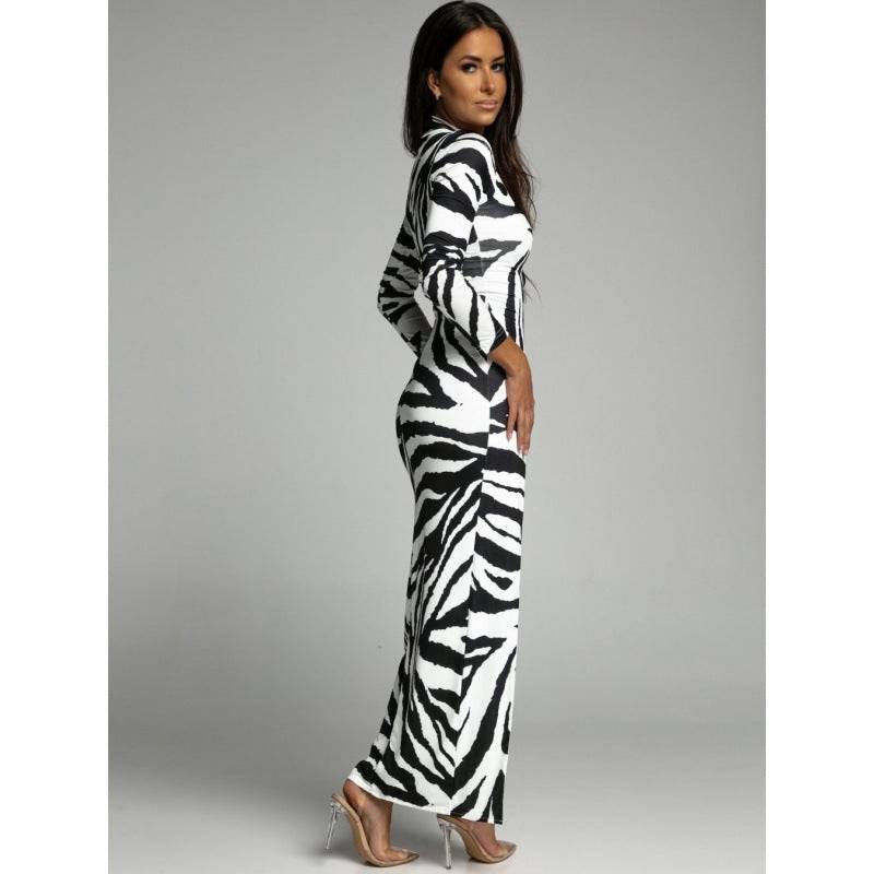New Slim Dress Long Sleeve Dress - Clothing Personality