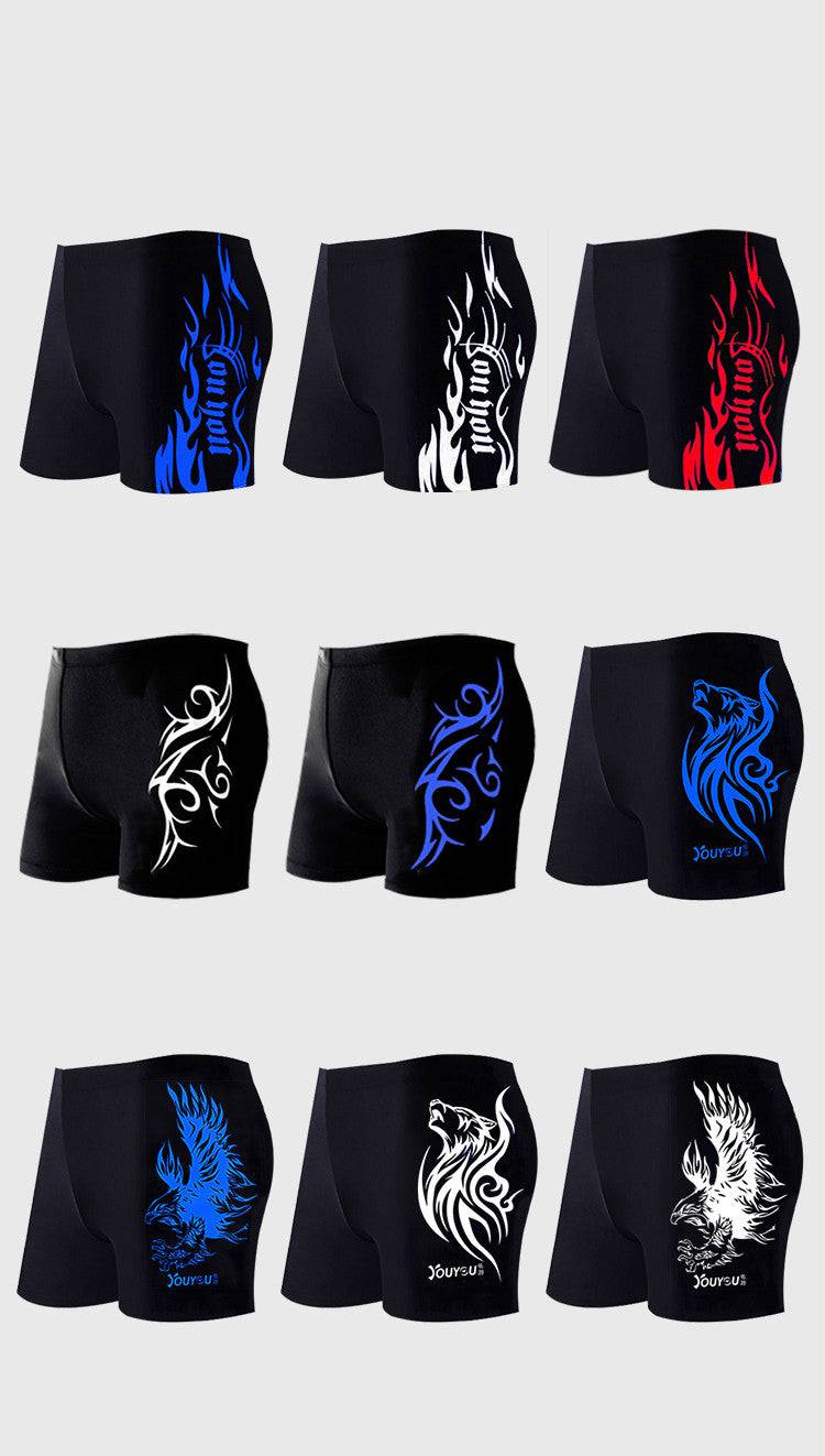 Men's plus size swimming trunks - Clothing Personality