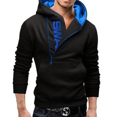 Men's Swag Quarter Zip Hoodie Printed Hooded Sweatshirt Tracksuit Top Wine Red Royal Blue Blue Light Grey Hooded Letter Graphic Prints Print Sports & Outdoor Daily Sports Hot Stamping Designer Basic Casual l Clothing Apparel Hoodies - Clothing Personality