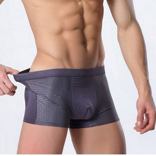 Men's Mesh Strand Air Breathable Summer Ice Silk Shorts - Clothing Personality