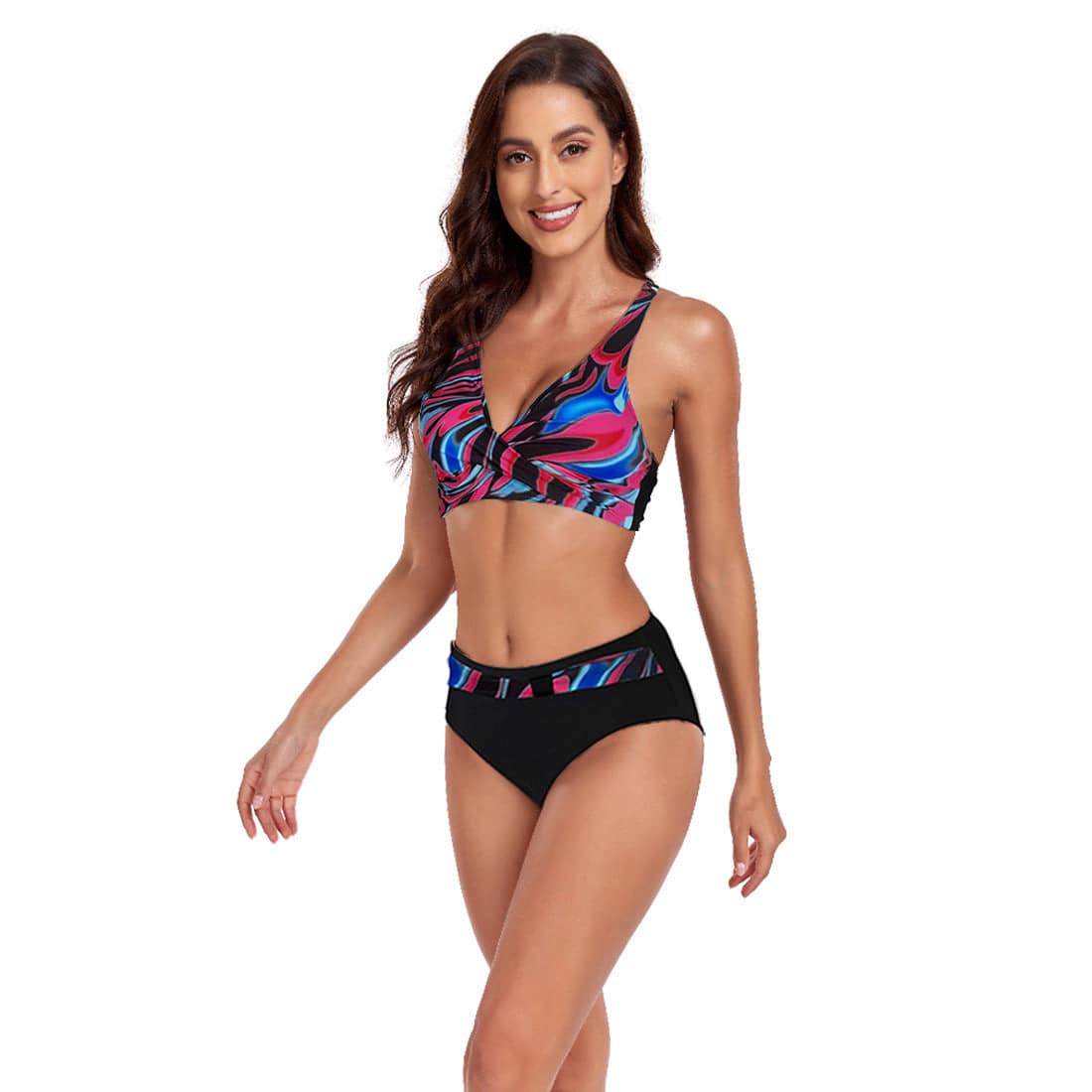 New Beach Split Swimsuit Summer Lady Sexy Halter Bikini - Clothing Personality