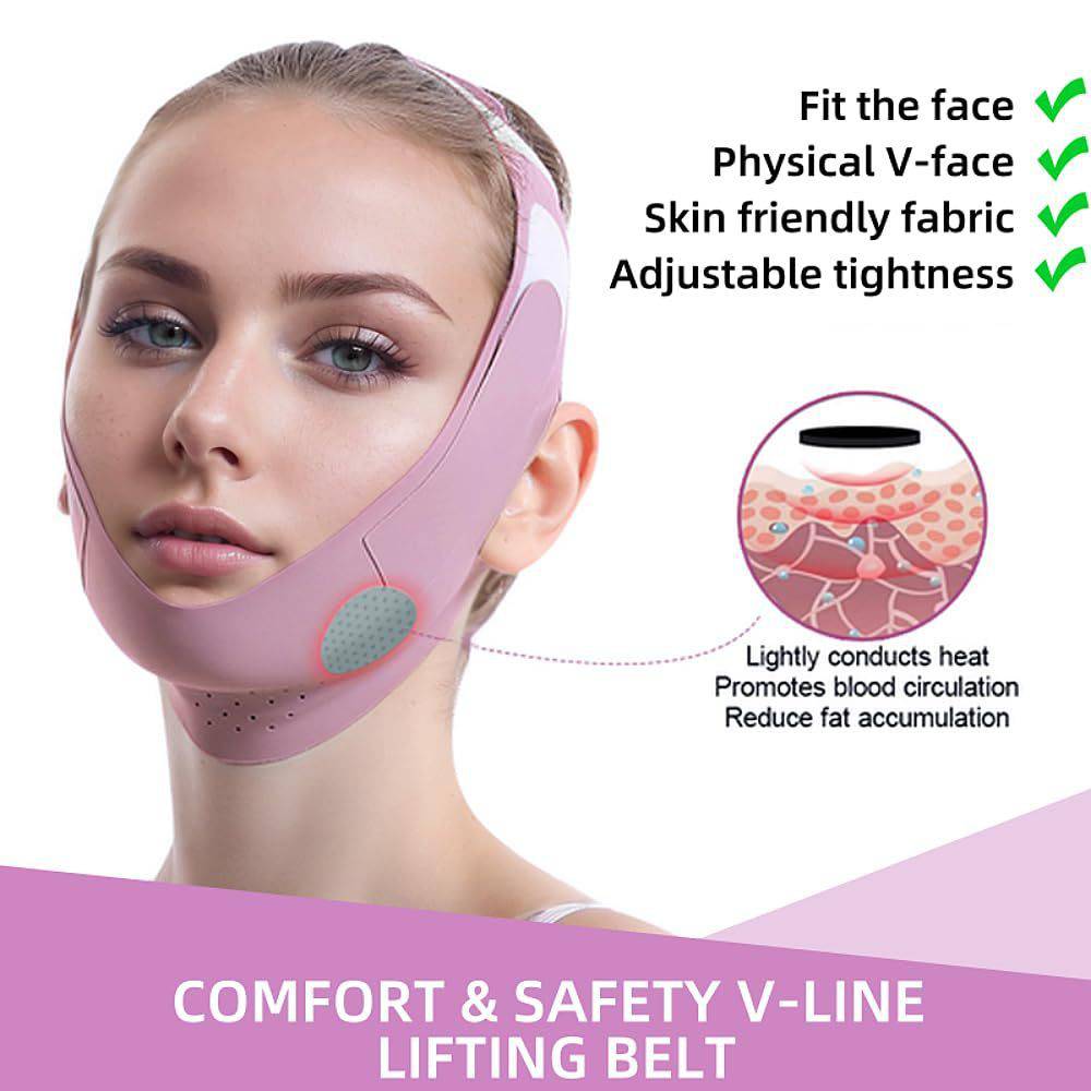 Face Lifting Mask V Face Bandage - Clothing Personality
