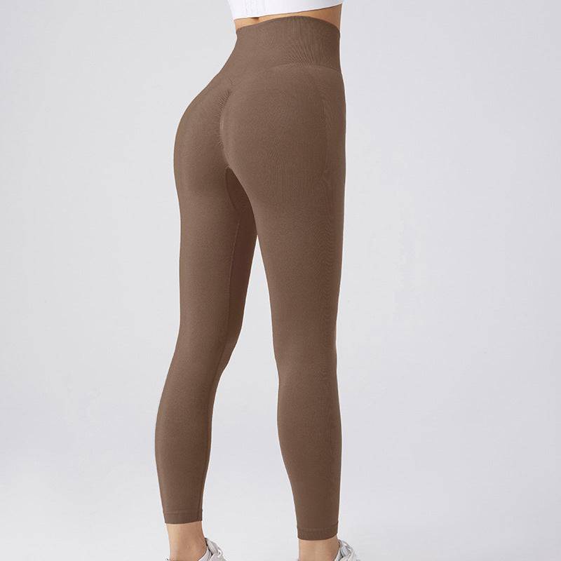 Seamless Leggings Yoga Pants Tummy Control Workout Running Yoga Leggings For Women - Clothing Personality