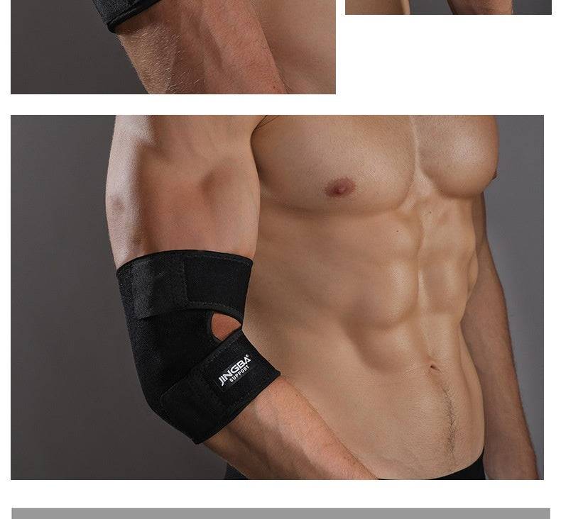 Weightlifting Fitness Sports Thickening Elbow Pads - Clothing Personality