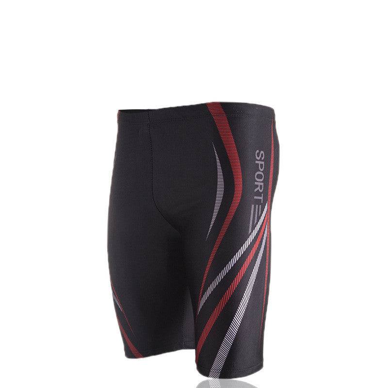 Sports Quick-Drying Five-Point Men's Swimming Trunks - Clothing Personality