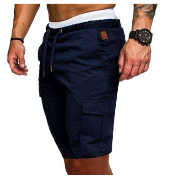 Tight Elastic Pants Men's Cropped Shorts Pants - Clothing Personality