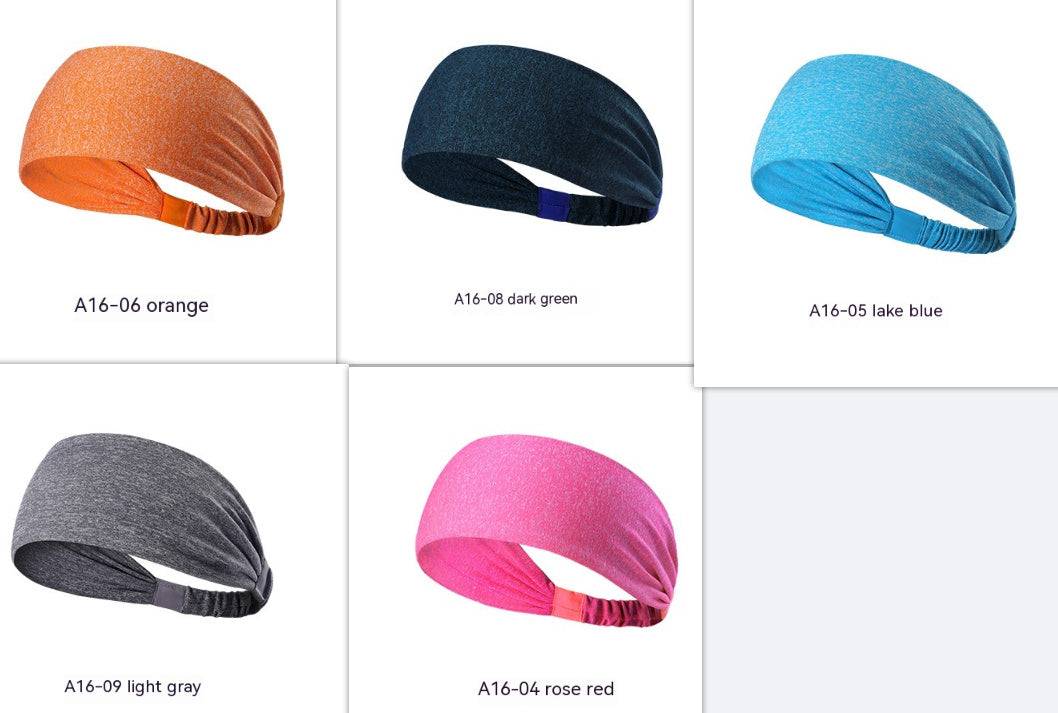Quick-drying Antiperspirant Yoga Hair Band For Women - Clothing Personality