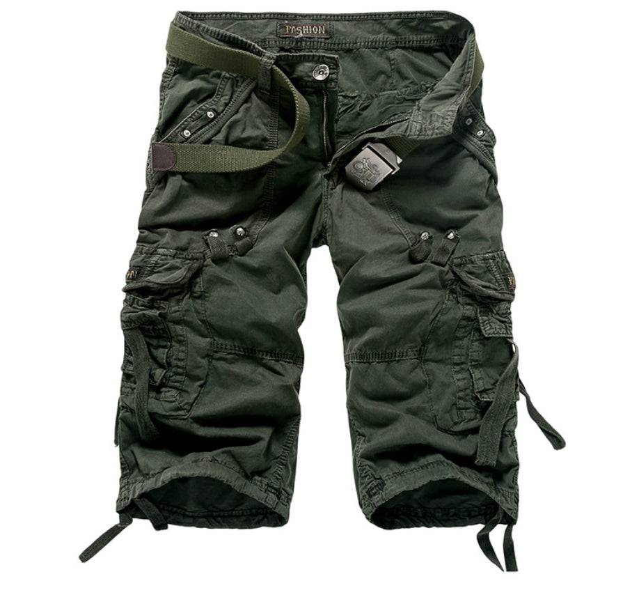 Workwear Shorts Multi-pocket Pants - Clothing Personality