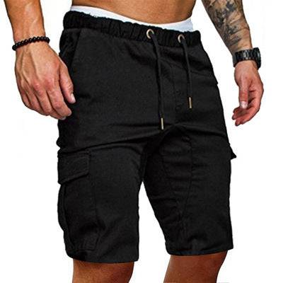 Tight Elastic Pants Men's Cropped Shorts Pants - Clothing Personality