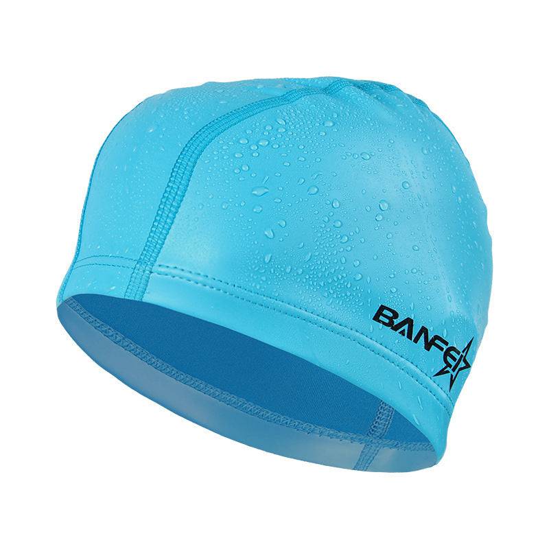Women's and Men's Waterproof Swimming Cap - Clothing Personality