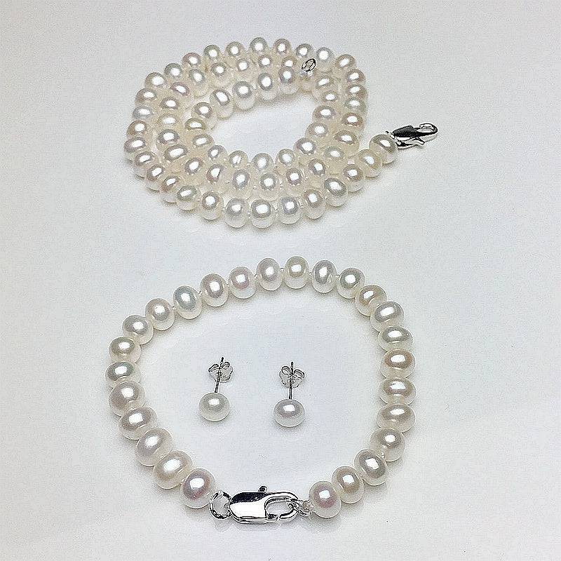 Bead Necklace Set Gift - Clothing Personality