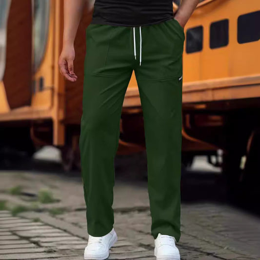 Spring And Autumn Men's Comfort And Casual Trousers Loose All-matching - Clothing Personality