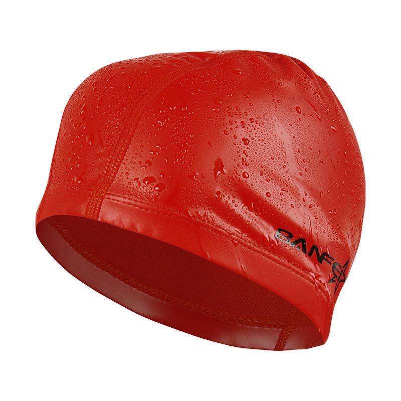 Women's and Men's Waterproof Swimming Cap - Clothing Personality