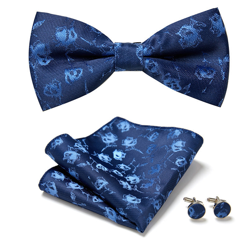 Three Piece Set Of Stylish Bow Ties - Clothing Personality