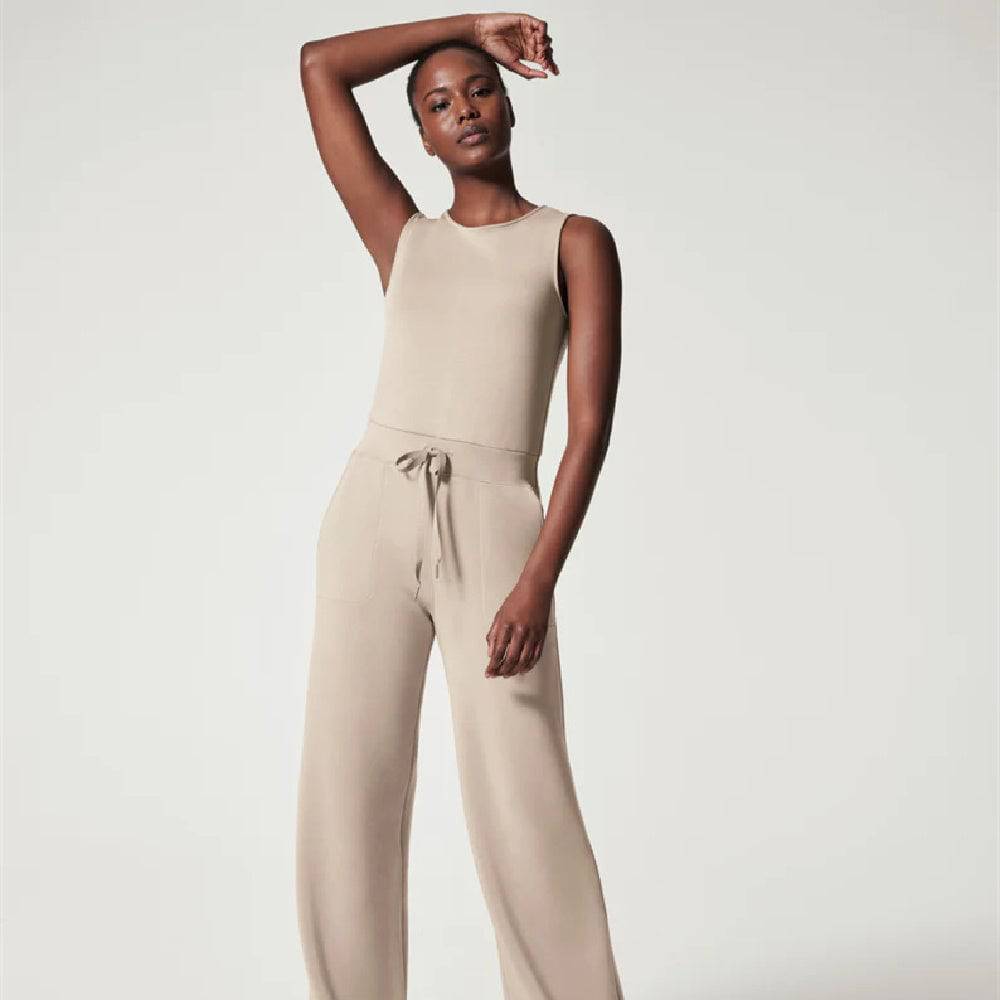 Women's Fashionable Lace Up Jumpsuit Pants - Clothing Personality