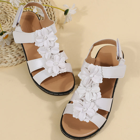 Fish Toe Sandals With Hollow Wedges - Clothing Personality
