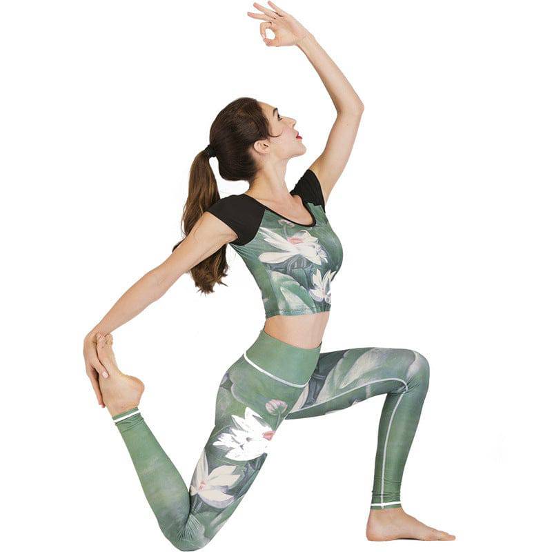 Women's Yoga Suits Outfits Sport Suits Fitness Yoga Running Athletic Tracksuits - Clothing Personality