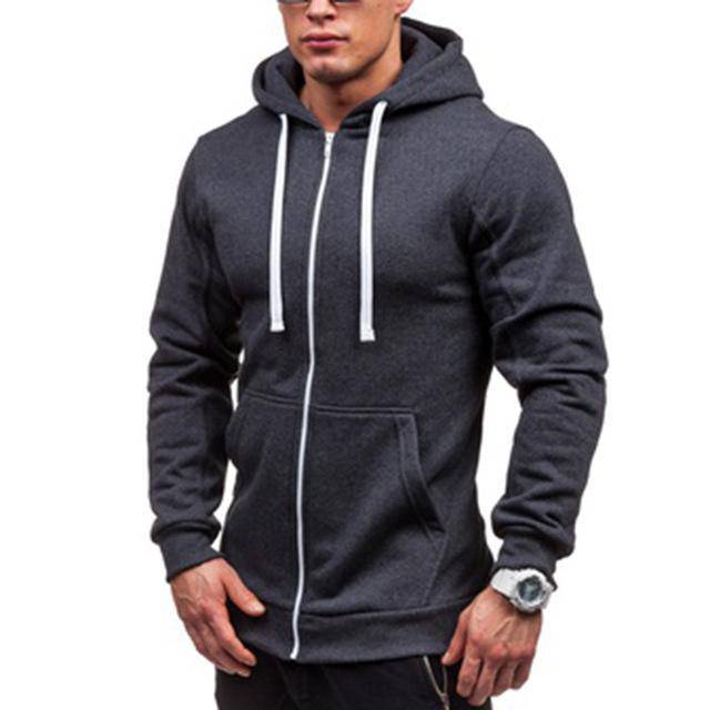Men Black Hip Hop Mantle Hoodies - Clothing Personality
