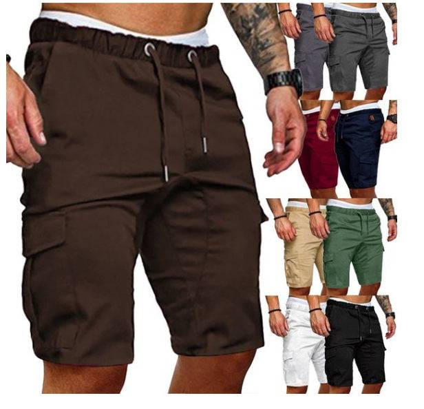 Tight Elastic Pants Men's Cropped Shorts Pants - Clothing Personality