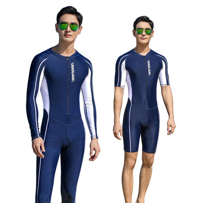 Men's Sun Protection Diving Swimsuit Quick Drying Clothes - Clothing Personality