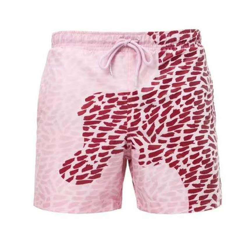 Magical Change Color Beach Shorts Summer Men Swimming Trunks Swimwear Swimsuit Quick Dry bathing shorts Beach Pant - Clothing Personality