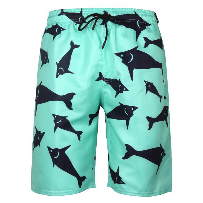 Men's Beach Pants Casual Shorts Octopus Amazon Plus Size Sweatpants - Clothing Personality