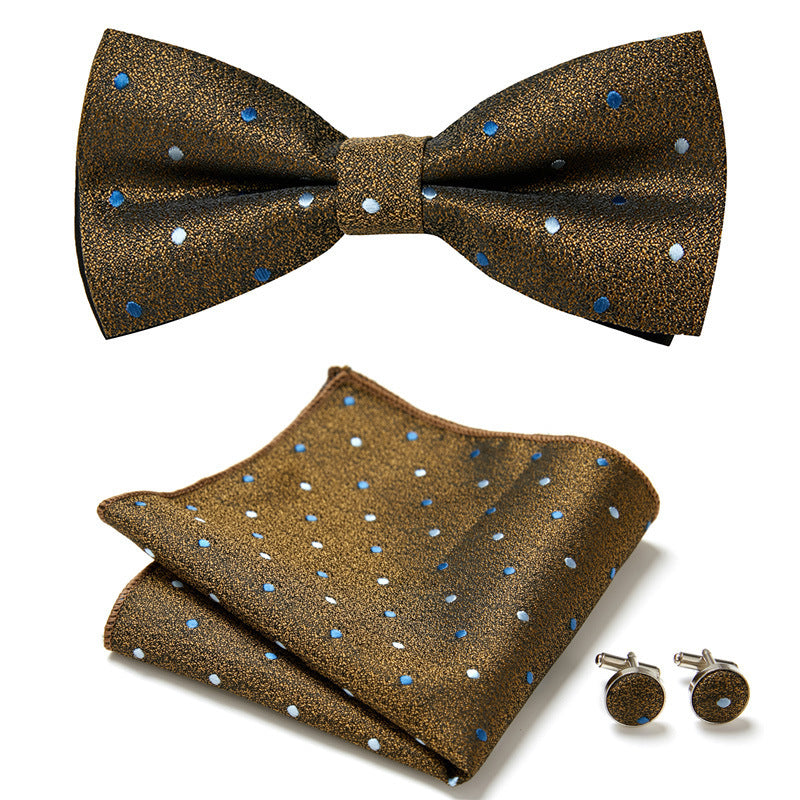 Three Piece Set Of Stylish Bow Ties - Clothing Personality