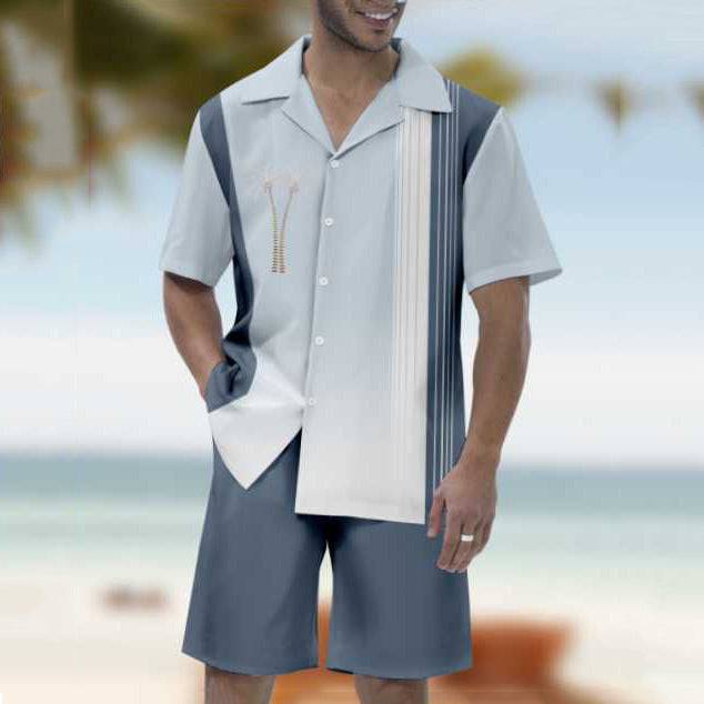 Fashion Printed Shirt 3D Men's Suit - Clothing Personality