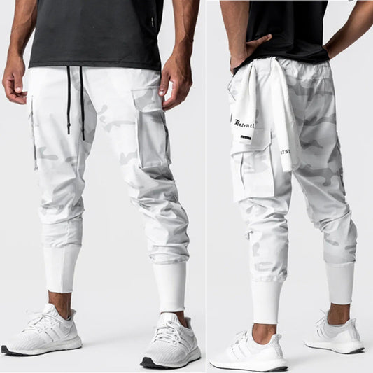 Fitness Sports Men Casual Loose Thin Woven Workwear Joggers - Clothing Personality